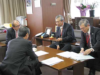 四国・九州が長官訪問