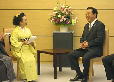 畠女将が代表して訴える