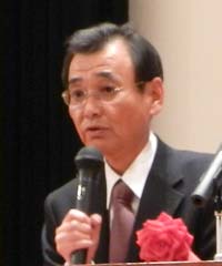 櫻井芳樹社長が受賞記念講演