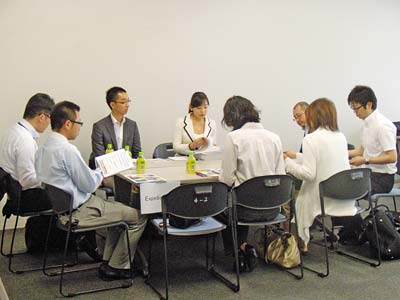 商談会のようす