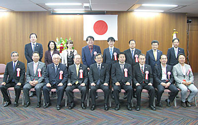 第6回観光庁長官表彰の受賞者