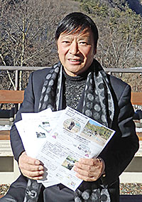 昇仙峡地域でバス運行を 始める村松資夫社長