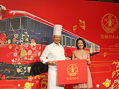 “乗客の幸せを願う”、七尾線で花嫁のれん号運行（JR西日本）