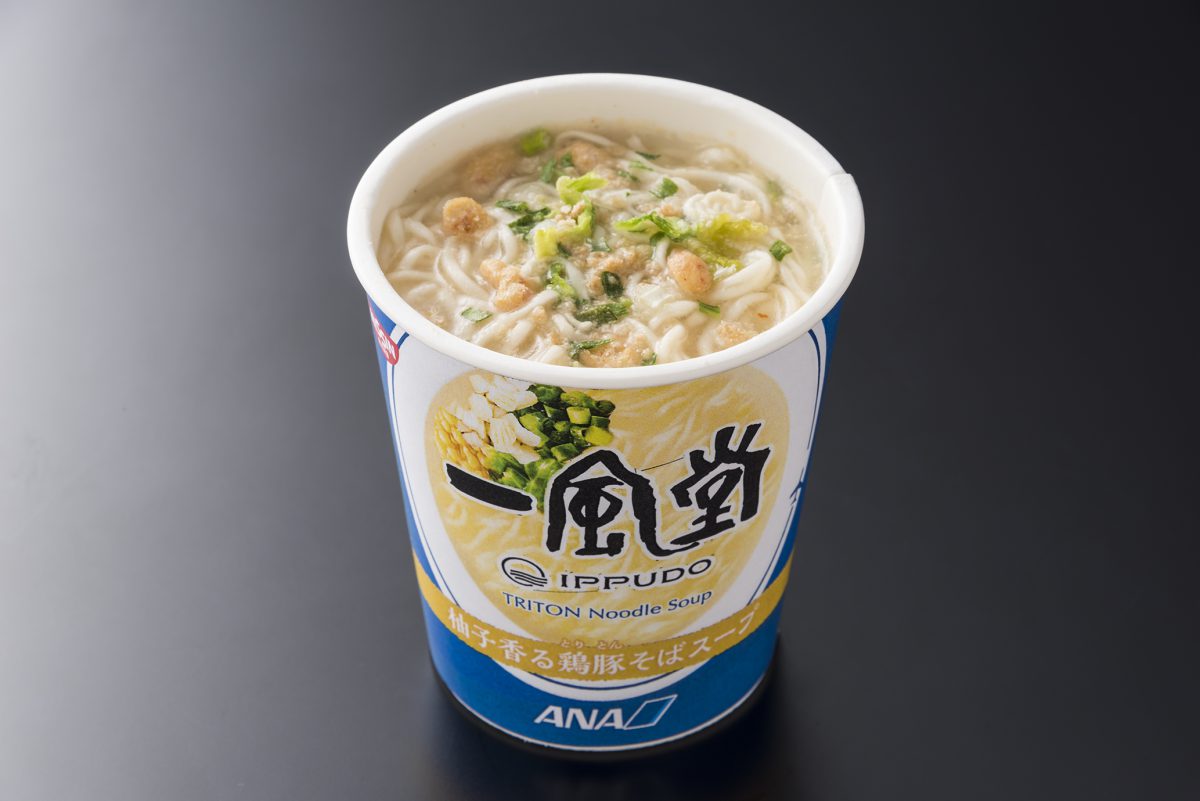 ANA×一風堂でほっこり気分に！