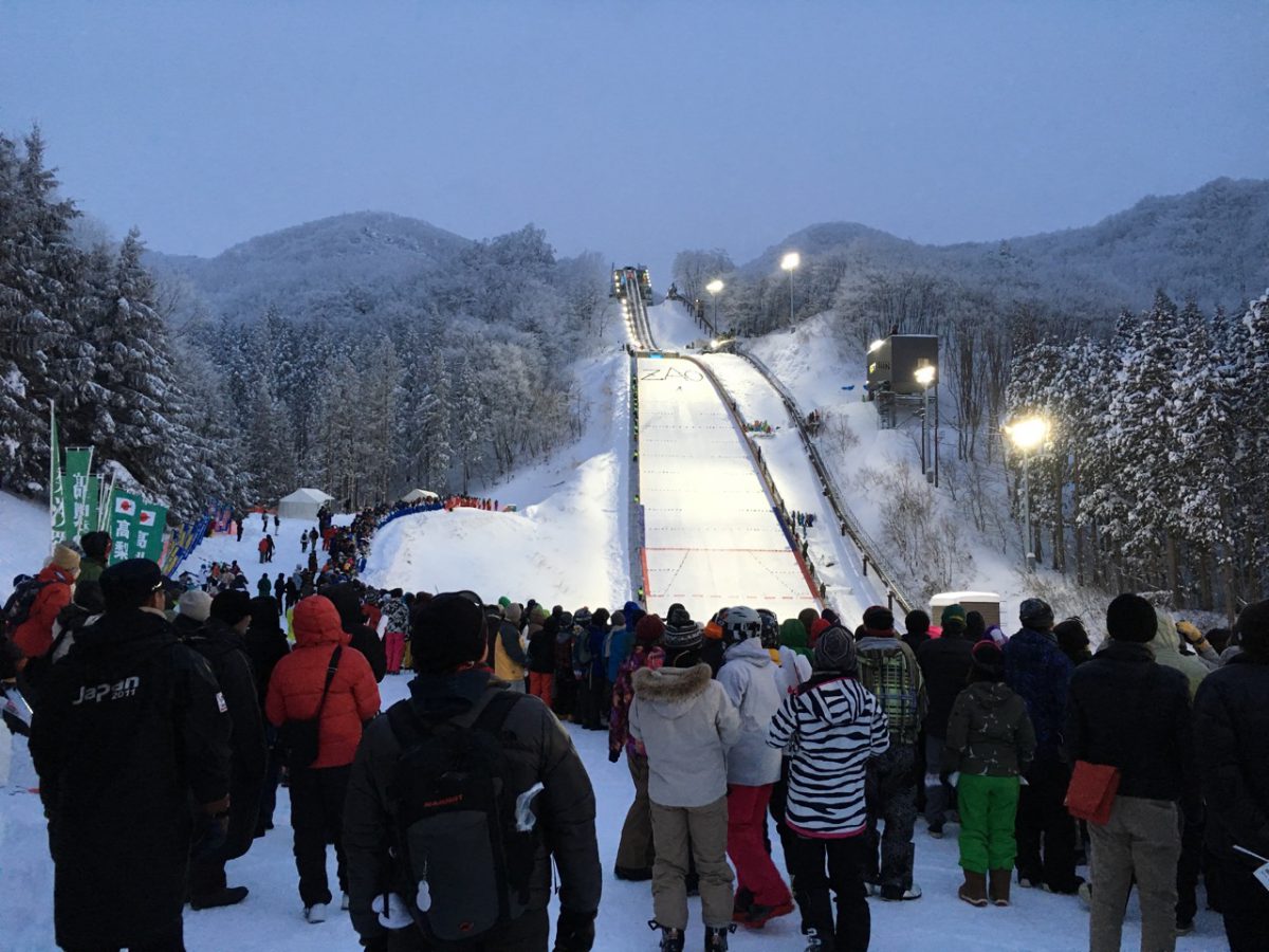 スキージャンプW杯を間近で見られるチャンス