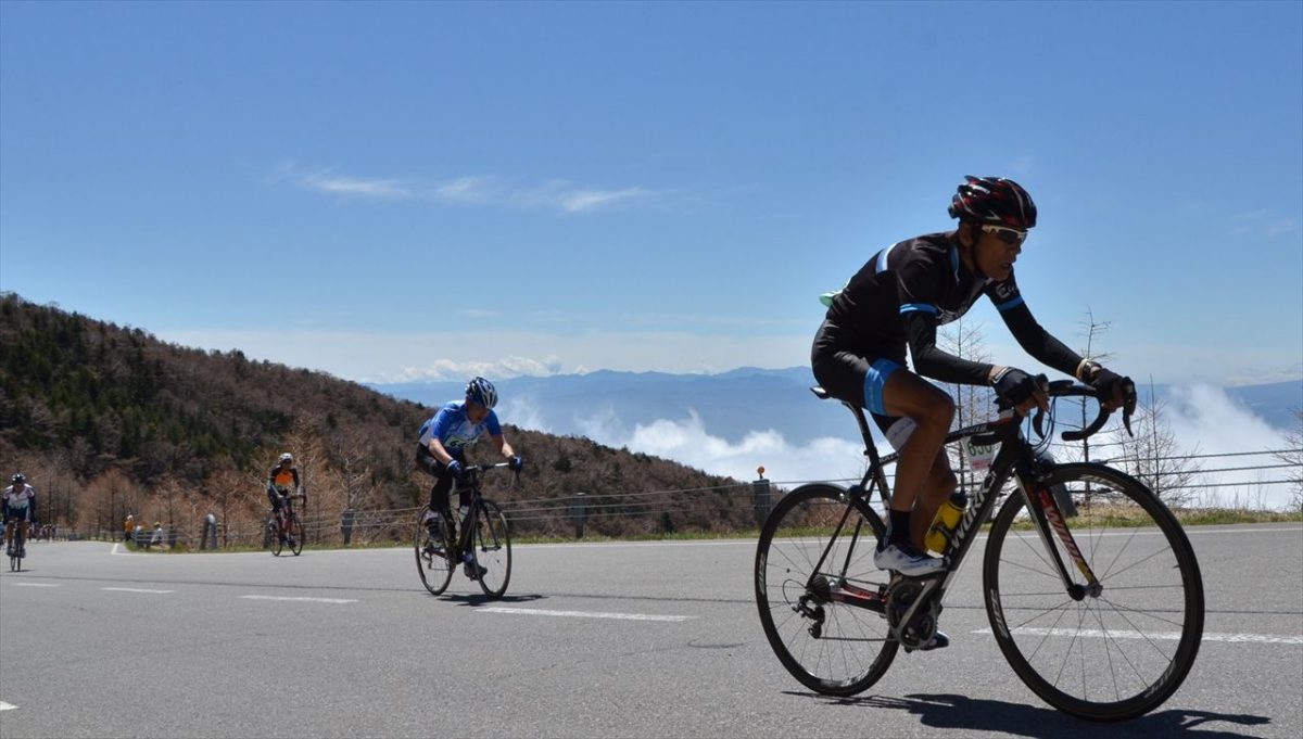 信州小諸で標高差950㍍の自転車レース開催　参加者募集中
