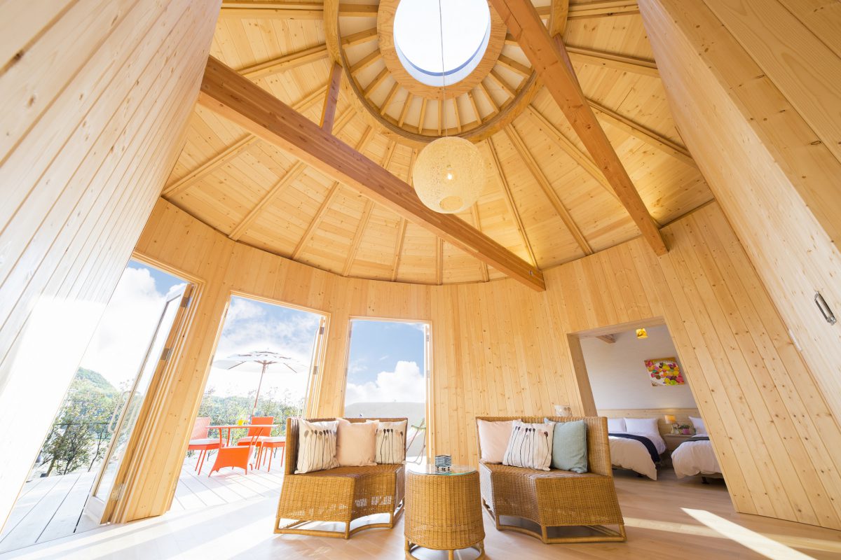 淡路島に星空を満喫できるグランピング施設がオープン