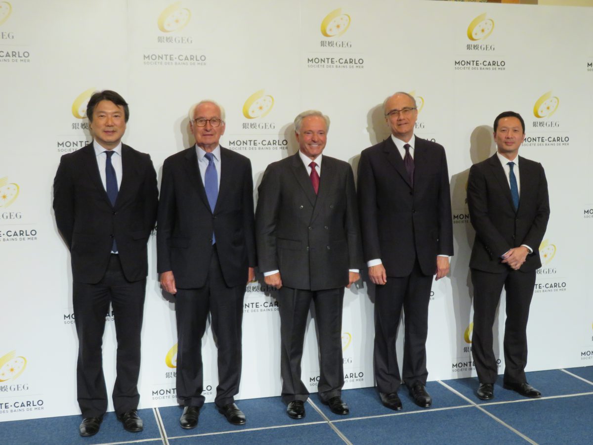 ＩＲ開発のビジョン示す、ギャラクシー（ＧＥＧ、マカオ）とモンテカルロＳＢＭ（モナコ）が会見
