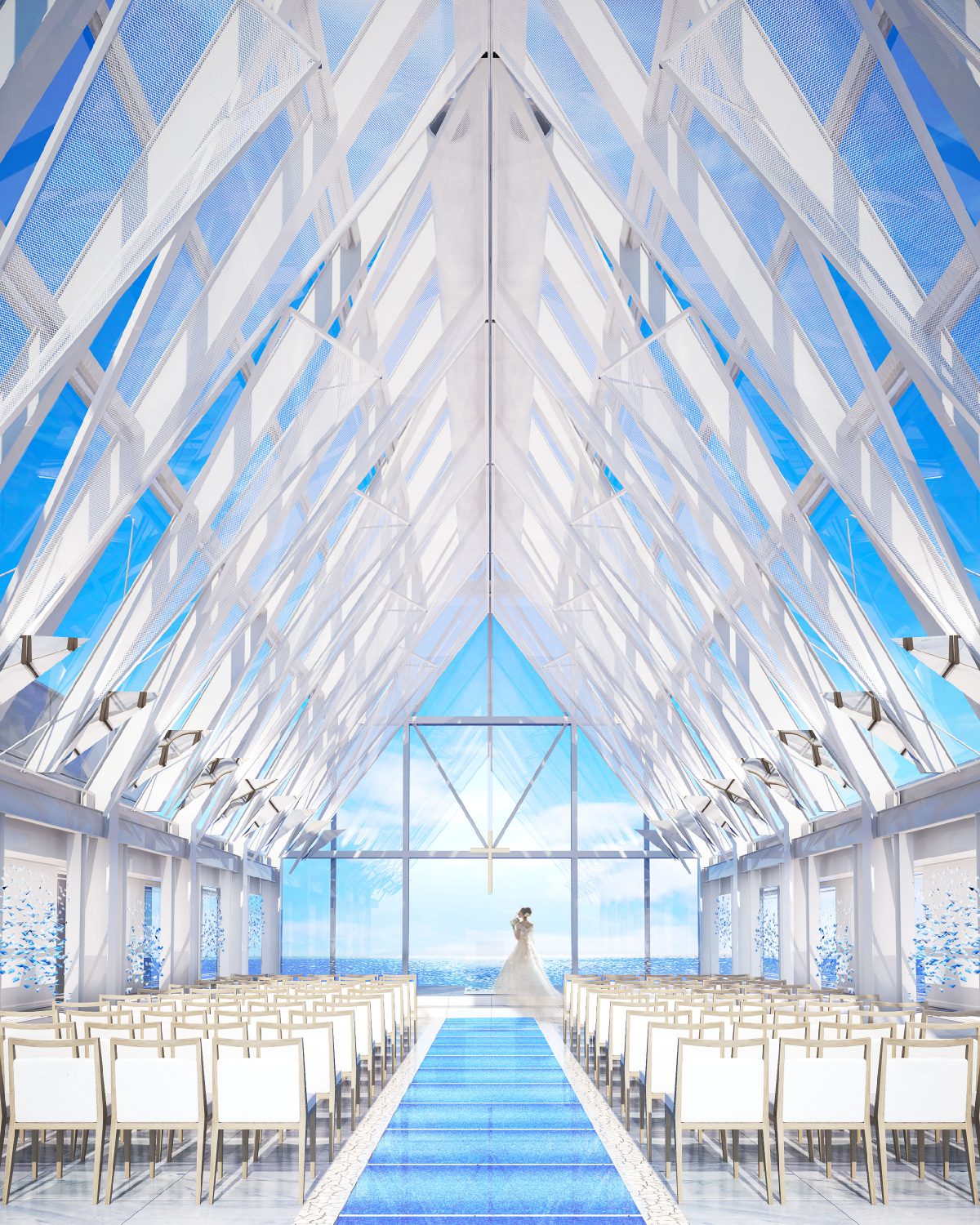 シェラトン・グランデ・トーキョーベイ・ホテルがチャペルを一新