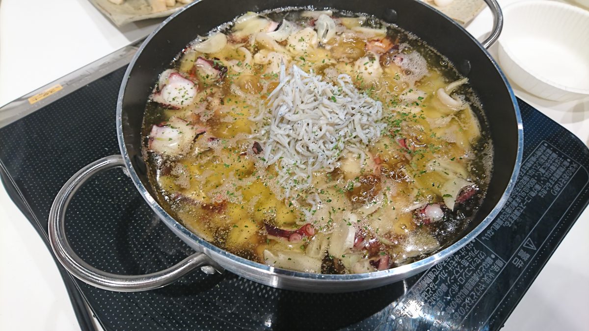 タコとフグの島「日間賀島」を東京都内でPR