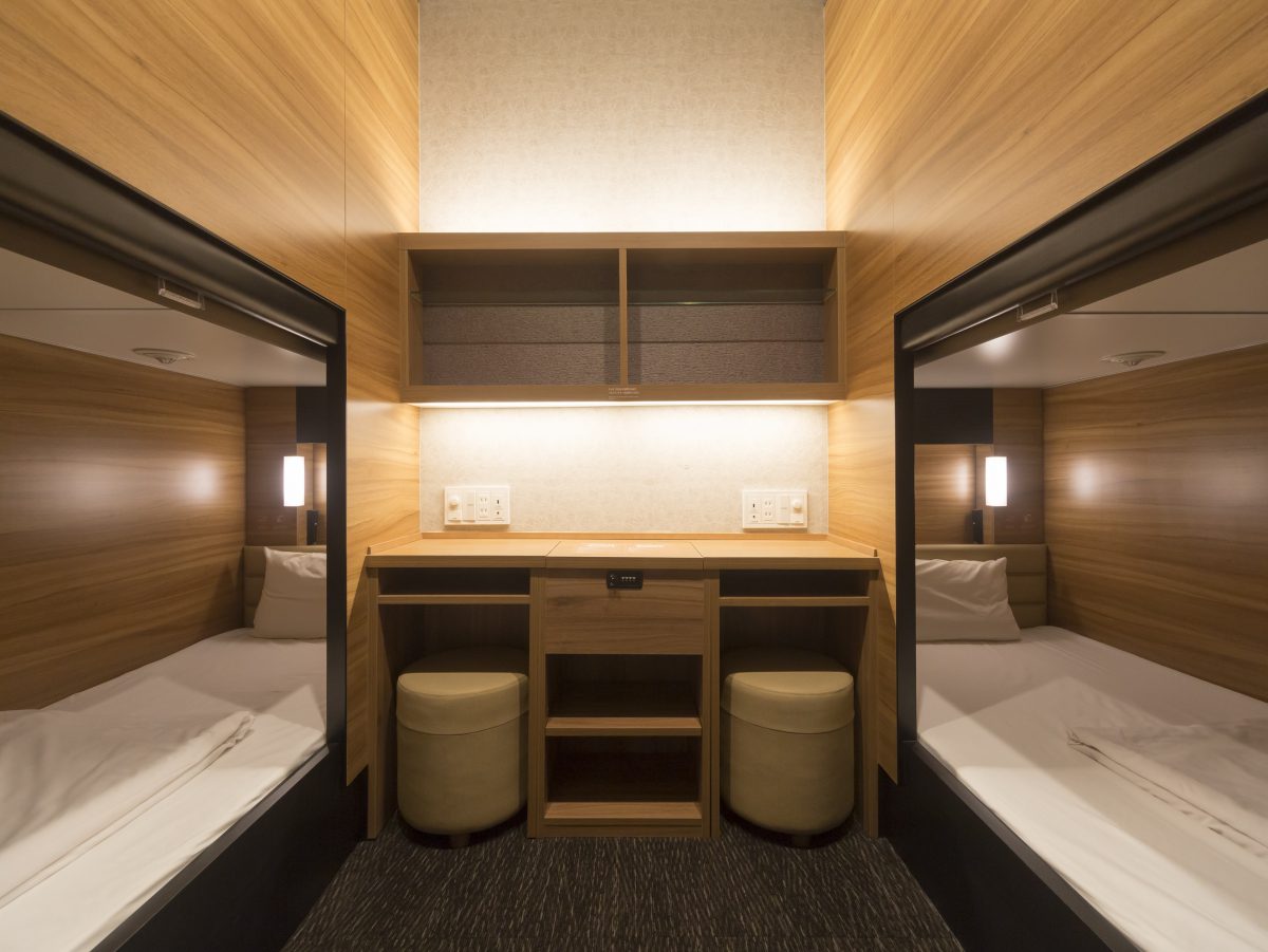 「ドーミーイン」の進化型カプセルホテル浜松に開業