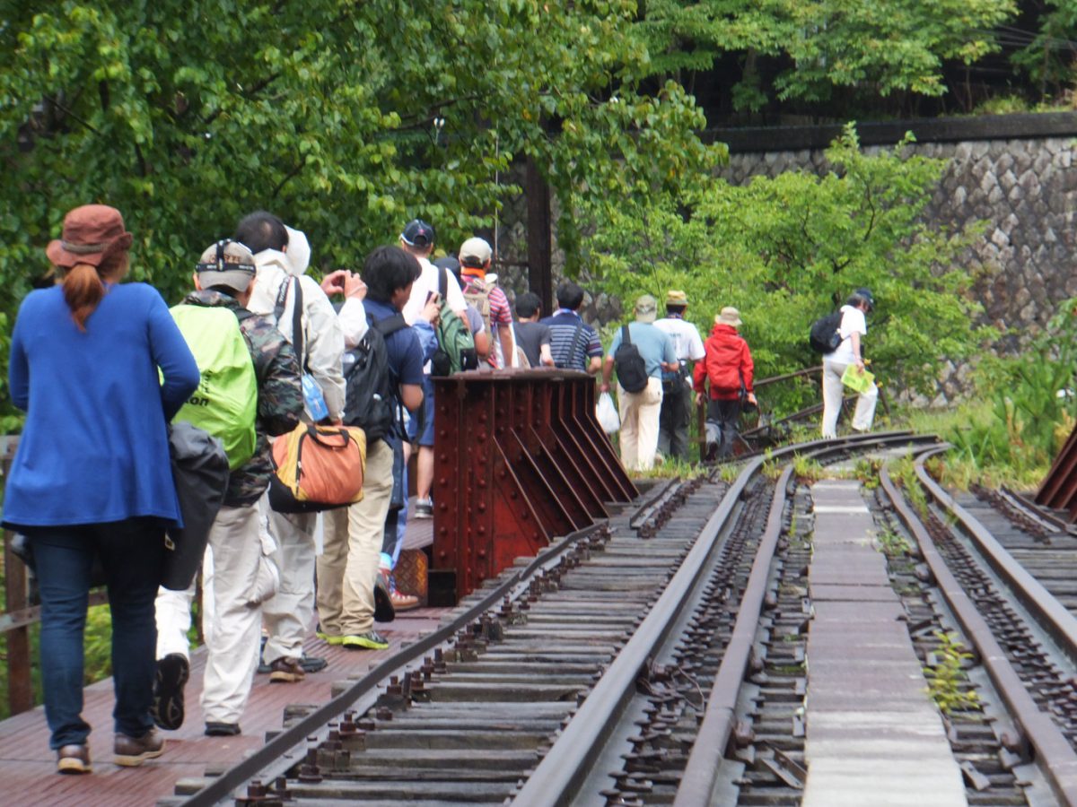 廃線跡を歩こう！わたらせ渓谷鐵道