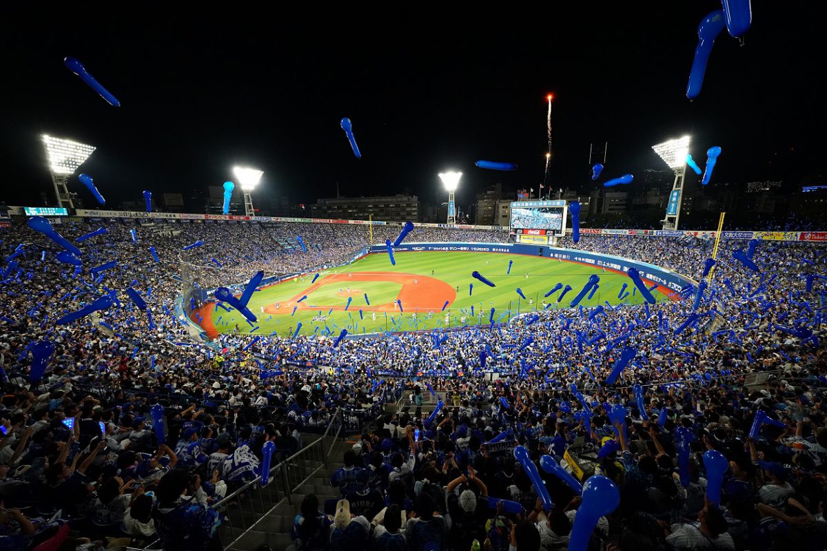 ベイスターズ、ハマスタで初のビジターBAY ライブビューイング