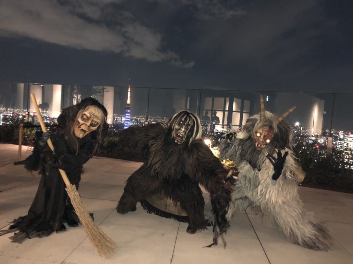 ヨーロッパの“悪魔“パレード！同時にオーストリア物産展も開催