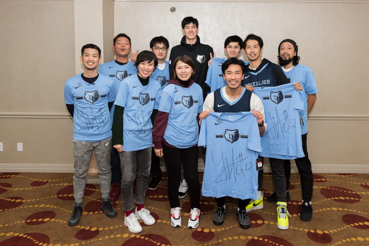 渡邊雄太選手公式応援ツアー第2弾売り出す　交流会なども実施