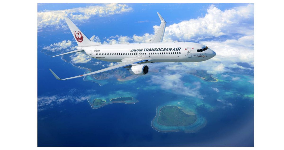 日本トランスオーシャン航空　13機目の航空機を導入