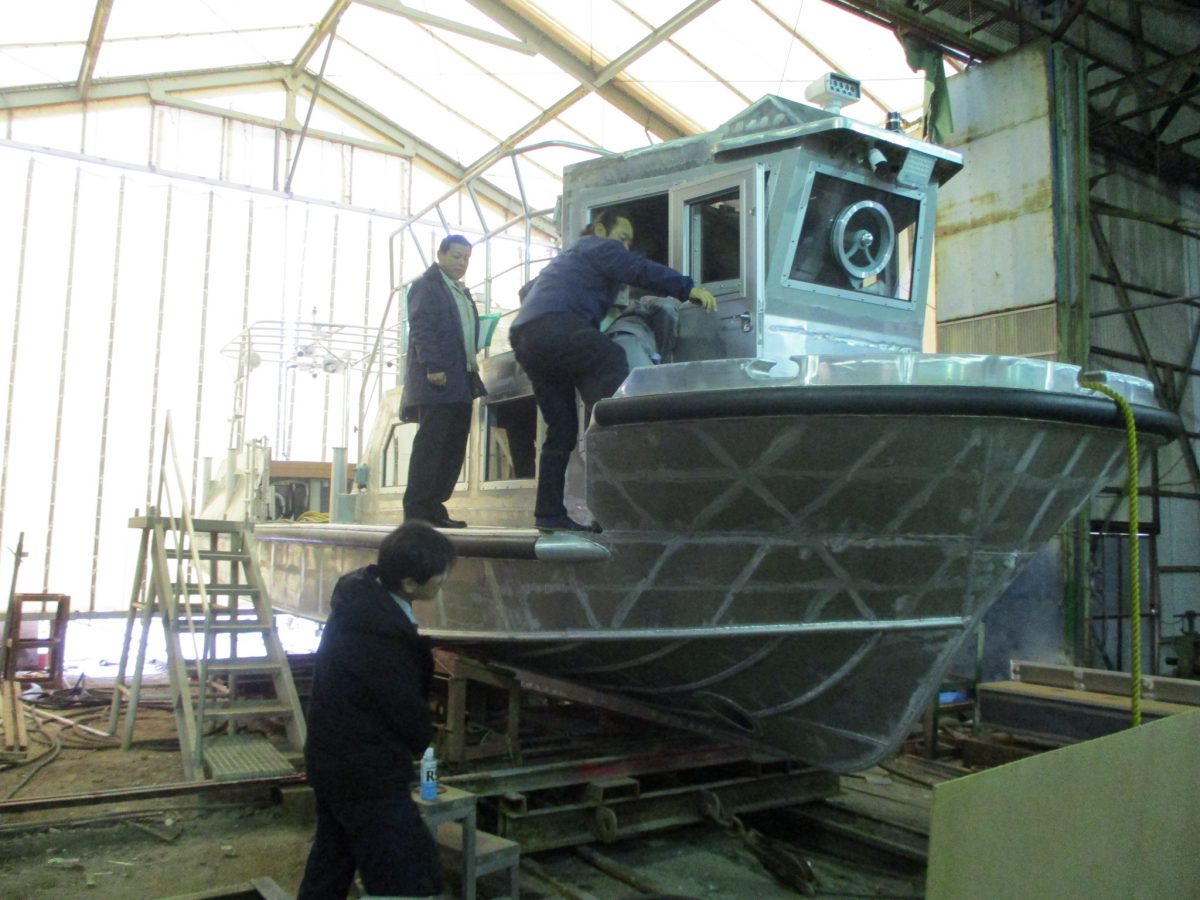 利根川下流域唯一の渡し船「小堀の渡し」で30年ぶりの新船が就航