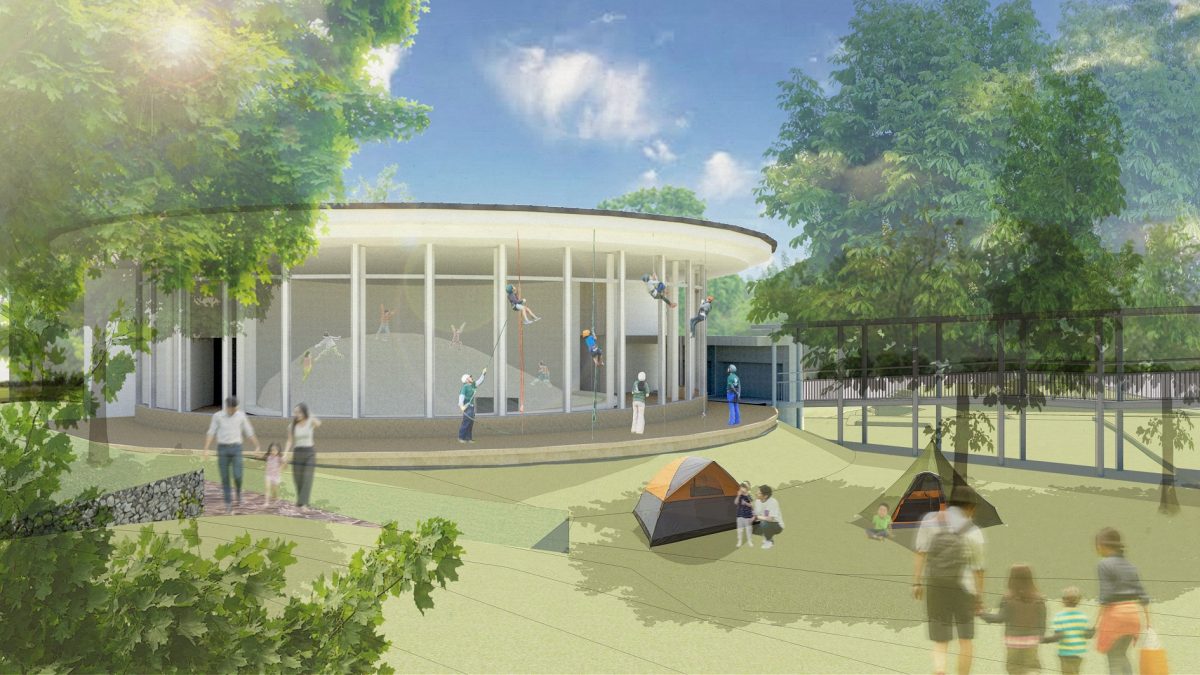 愛称は「どんぐりbase」に　植村直己冒険館（兵庫県豊岡市）に来春オープン予定の体験施設