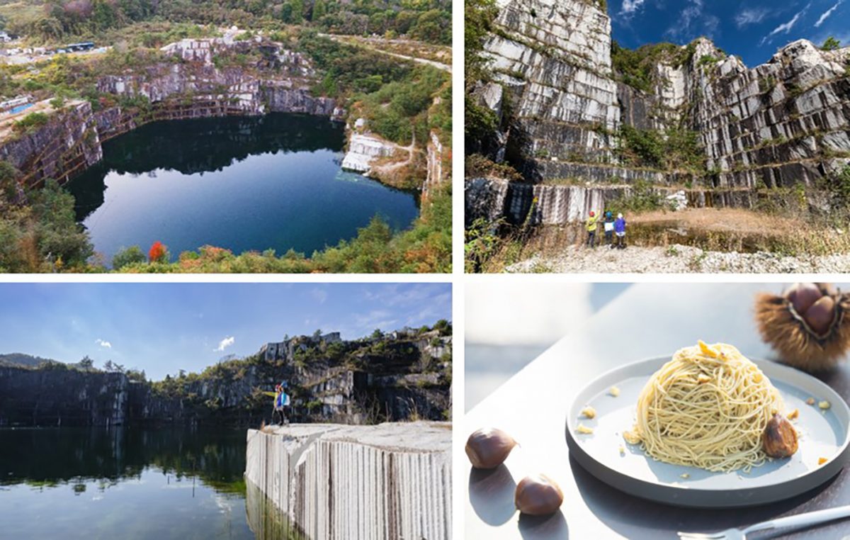 茨城のグランドキャニオン！ SNSで話題　日本最大級の採石場「石切山脈 プレミアムツアー」がスタート