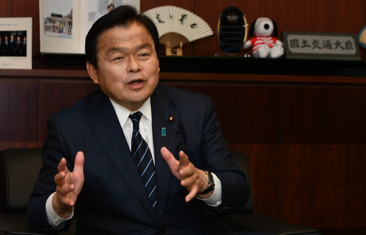 【赤羽一嘉国土交通大臣に聞く】国土交通省交通運輸記者会　新春共同インタビュー
