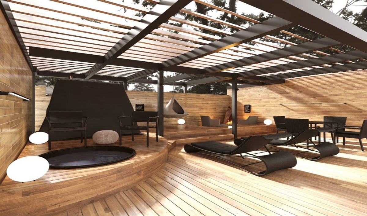 プライベートテントサウナ付き客室が2021年10月1日（金）開業　長野県木曽町の「つたや季の宿 風里」