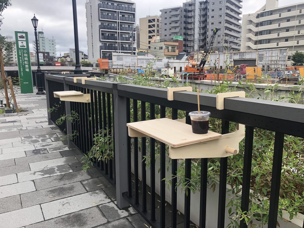 東京ミズマチのテラスに期間限定でバー設置　墨田区と東武、日大理工学部が協力