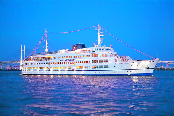 5月14日（日）、レストラン船「ロイヤルウイング」のファイナルクルーズ実施