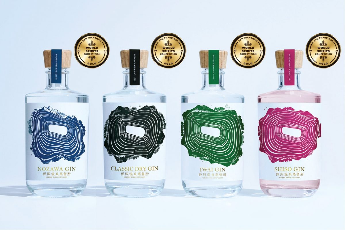 ジン4種が金賞受賞　四季通じた観光魅力誕生（野沢温泉蒸留所）
