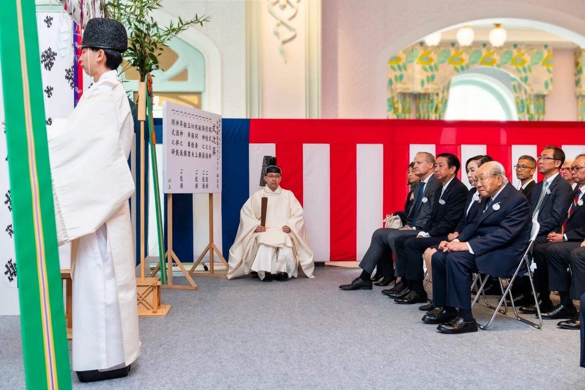 「ファンタジースプリングス」の竣工式行う　東京ディズニーシー6月6日の開業控え