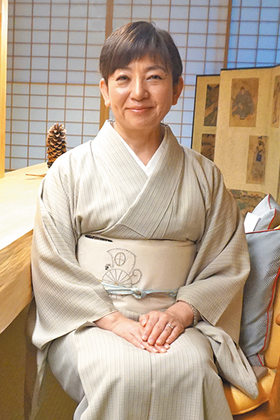 「円かの杜」開業10周年　松坂美智子女将に聞く　クリーンな「水素調理」を導入