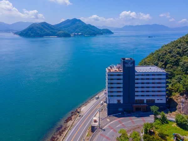 瀬戸内海一望の屋上天空露天風呂、三原温泉シーフロント日帰り営業開始、リブ・マックス